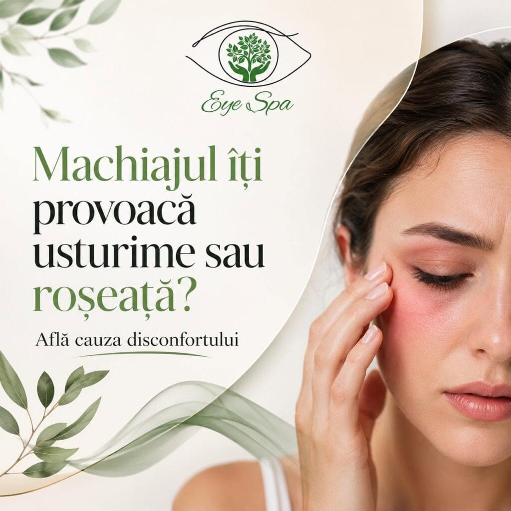 Machiajul, demachierea și pleoapele iritate: Greșeli care pot întreține blefarita